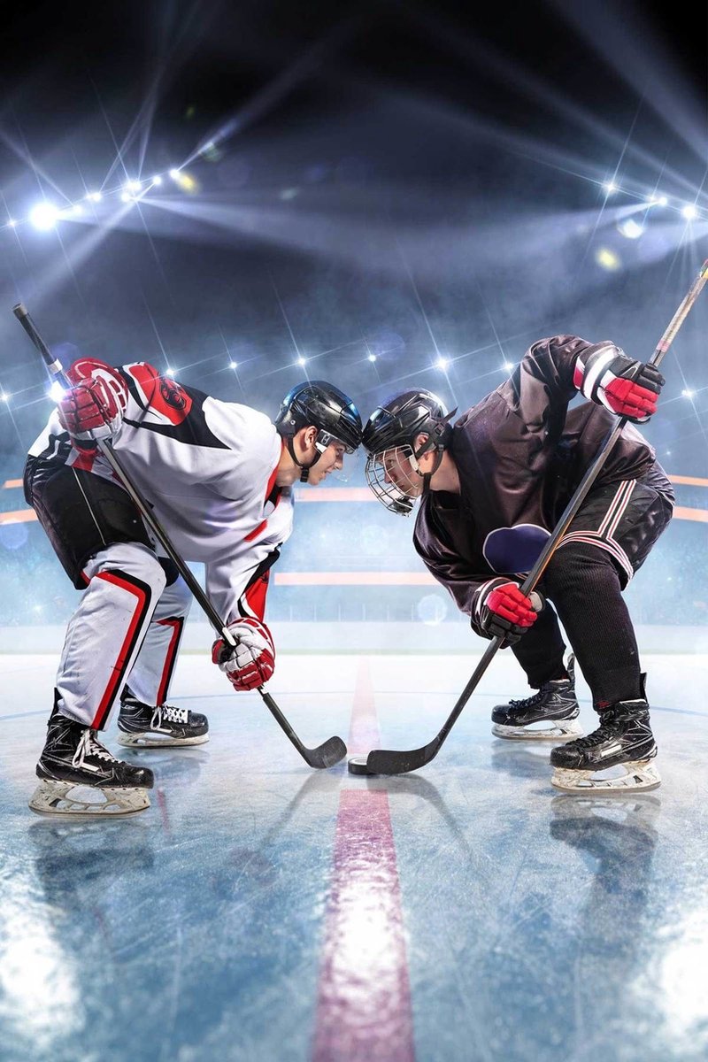Sweet Home Fleece deken, IJshockey - 100 x 150 cm - Polyester Multi