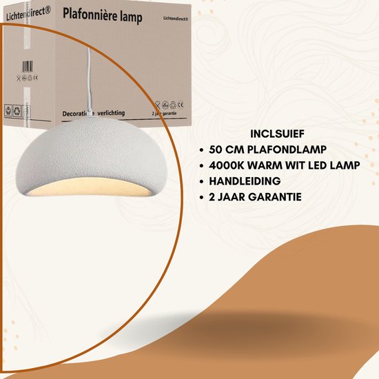 Creatieve hanglamp van papier, bolvormig, decoratief, voor slaapkamer, woonkamer, eetkamer, 40 cm