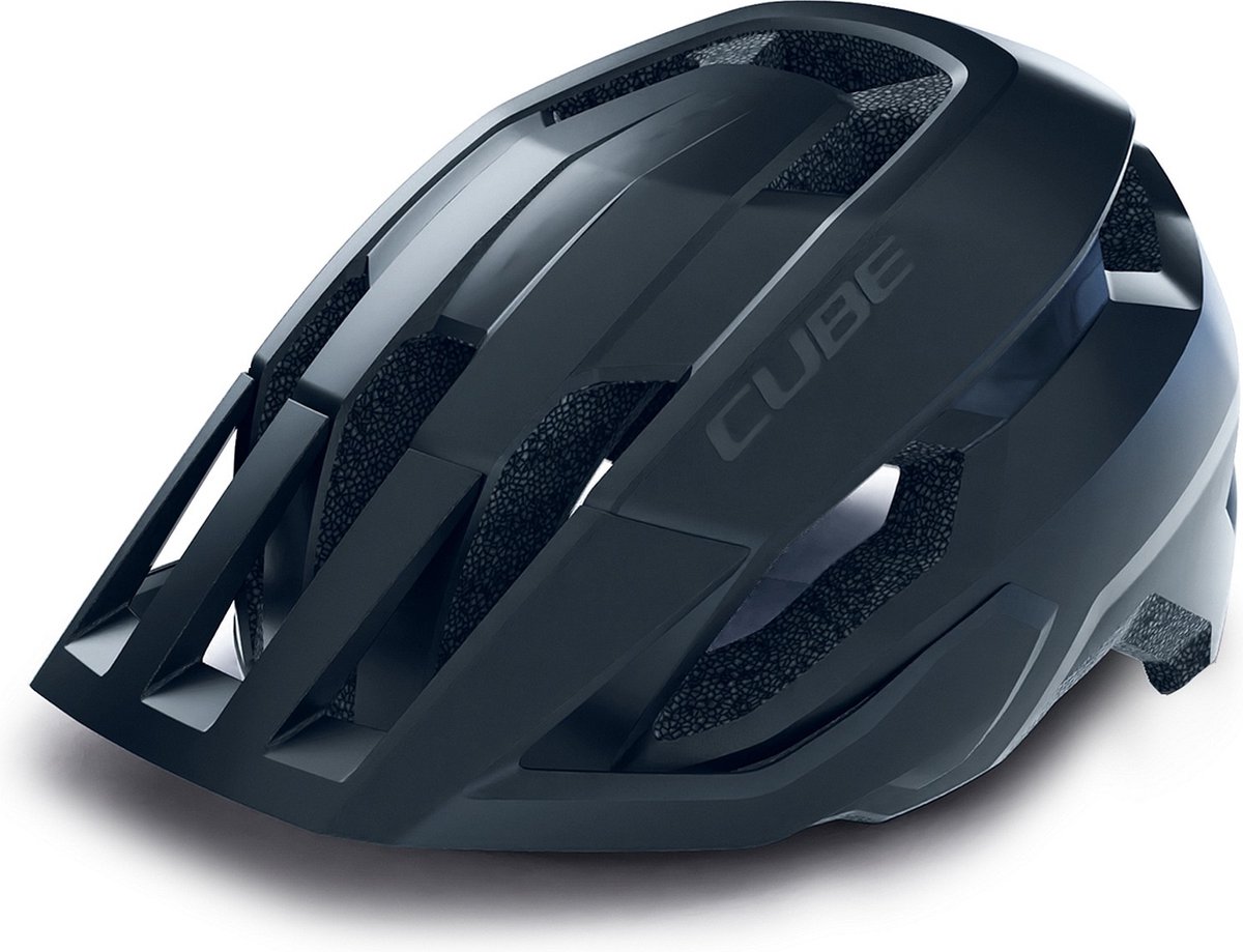 Cube Stray Helm - XS - Fietshelm met Vizier - Verstelbaar – Bescherming voor het Hoofd - Lichtgewicht - Met MIPS - Hoofdomtrek van 46-51 cm - Zwart