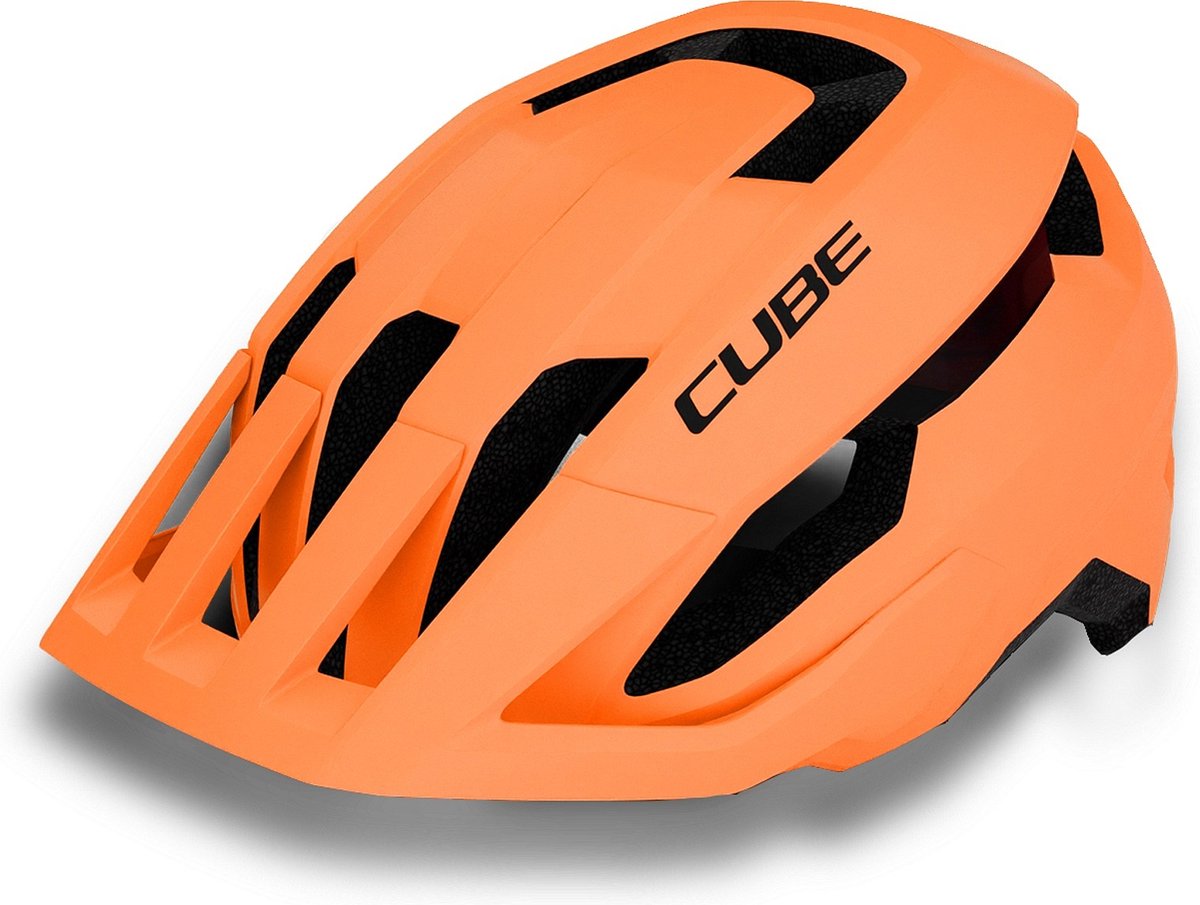 Cube Stray Helm - S - Fietshelm met Vizier - Verstelbaar - Bescherming voor het Hoofd - Lichtgewicht - Met MIPS - Hoofdomtrek van 49-55 cm - Oranje