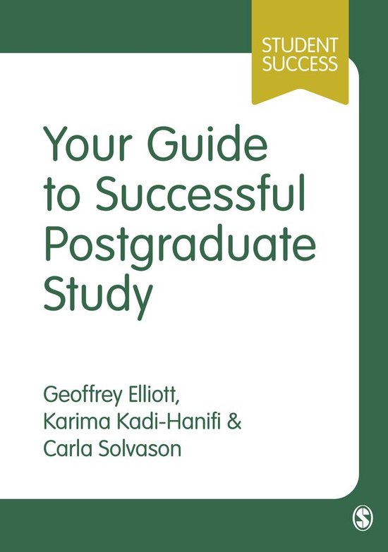 Student Success - Your Guide to Successful Postgraduate Stud ... - cover