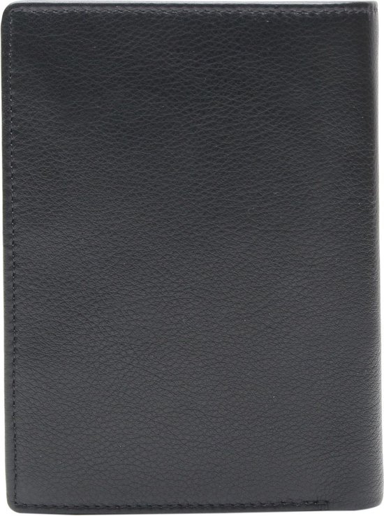 Esquire Leren Portemonnee Viktoria Wallet Black Zwart