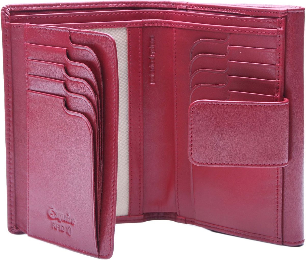 L'Escarcelle Éclipse - Porte Monnaie Cuir Noir Scintillant | PAUL MARIUS