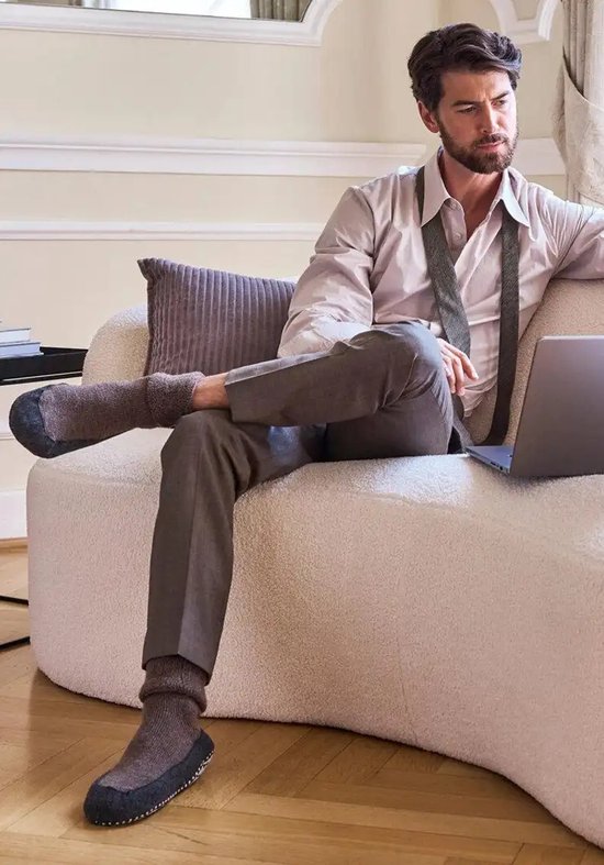 Chaussettes FALKE Cozyshoe Unisex House - Noir - Taille 43/44