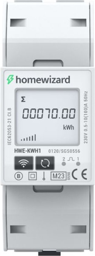 HomeWizard kWh meter 1 fase