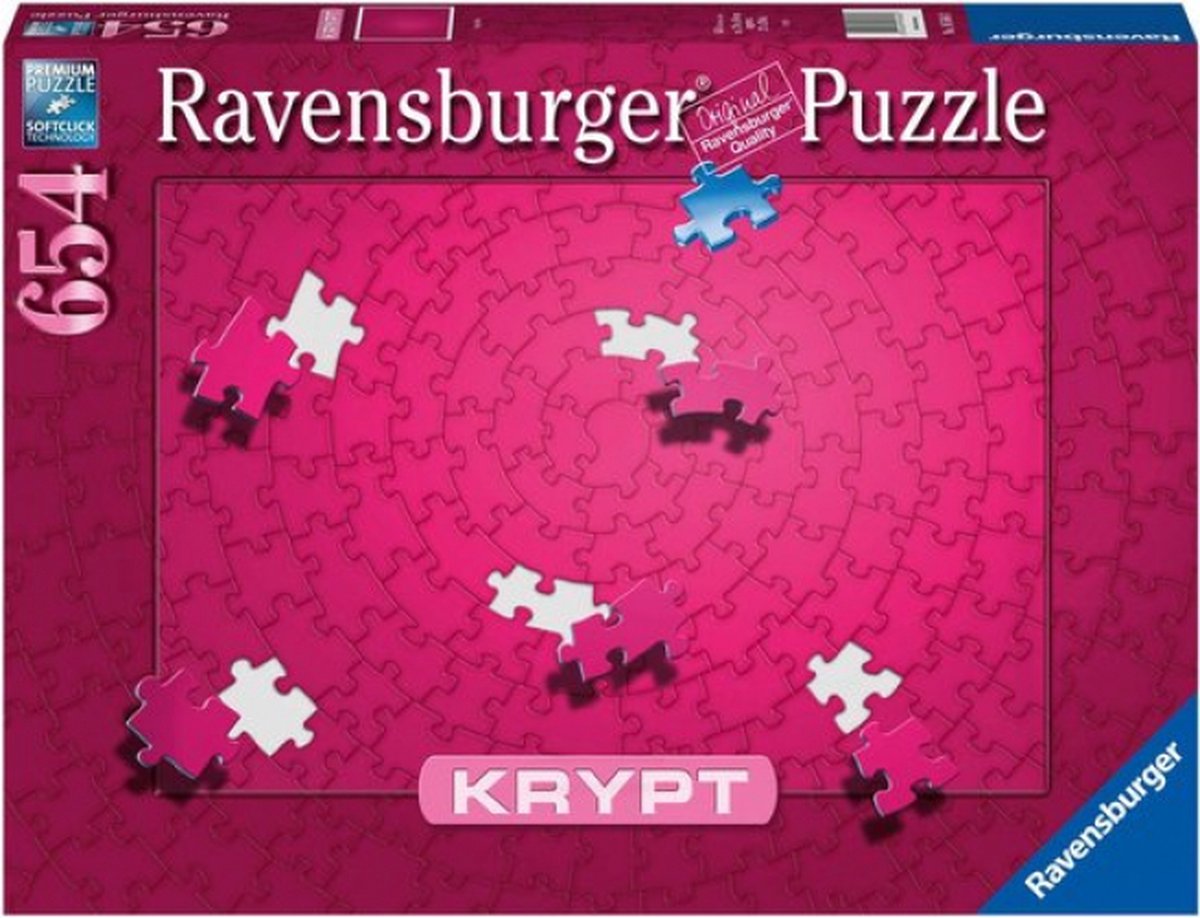 Ravensburger Krypt Puzzel Zwart - Legpuzzel - 736 stukjes | bol
