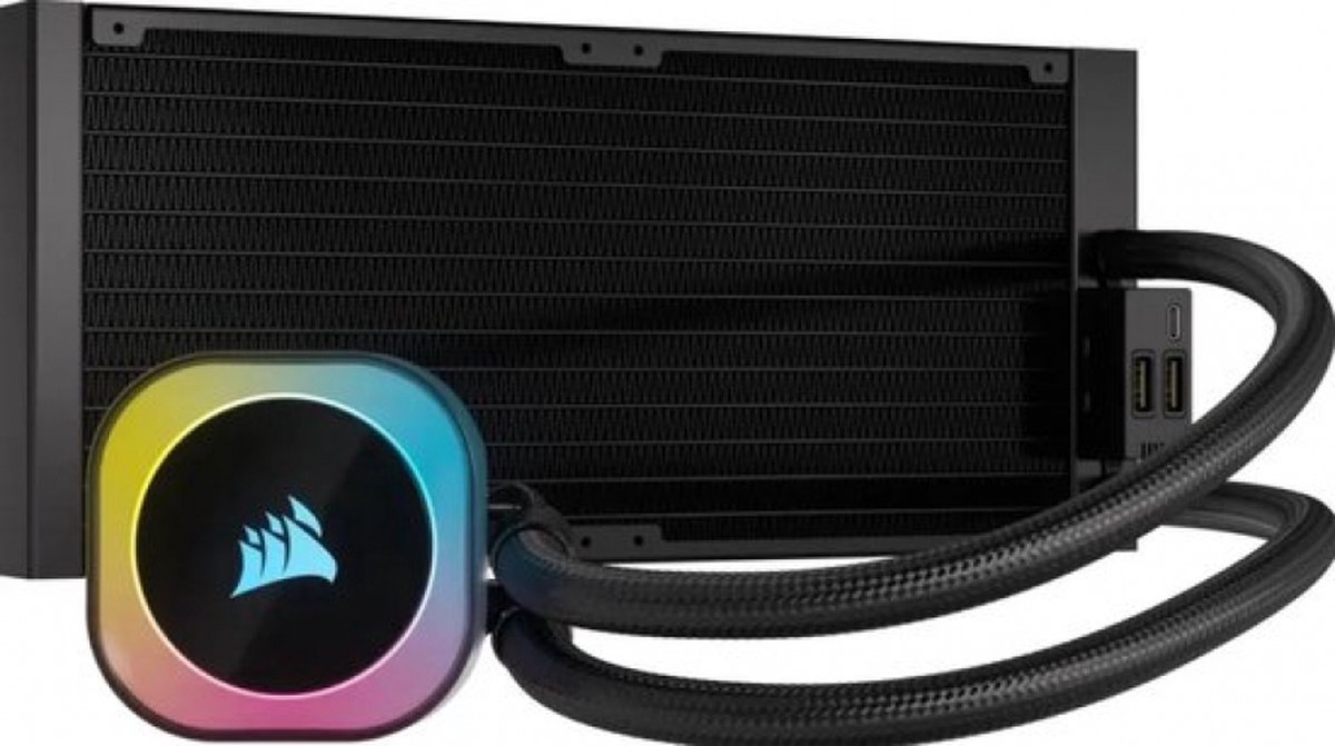 Corsair Icue Link H115I Rgb - Vloeistof-Koelsysteem Afmeting Radiator: 280 Mm - koeler - afbeelding 3