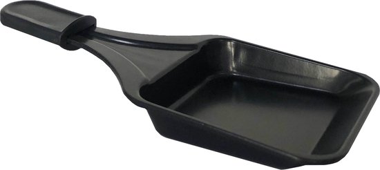 Inventum GR803B - Gourmetset - Raclette - 8 persoons - Grillplaat - 8 pannetjes - PFAS vrij - Regelbare thermostaat - 1200 watt - Zwart — afbeelding 4