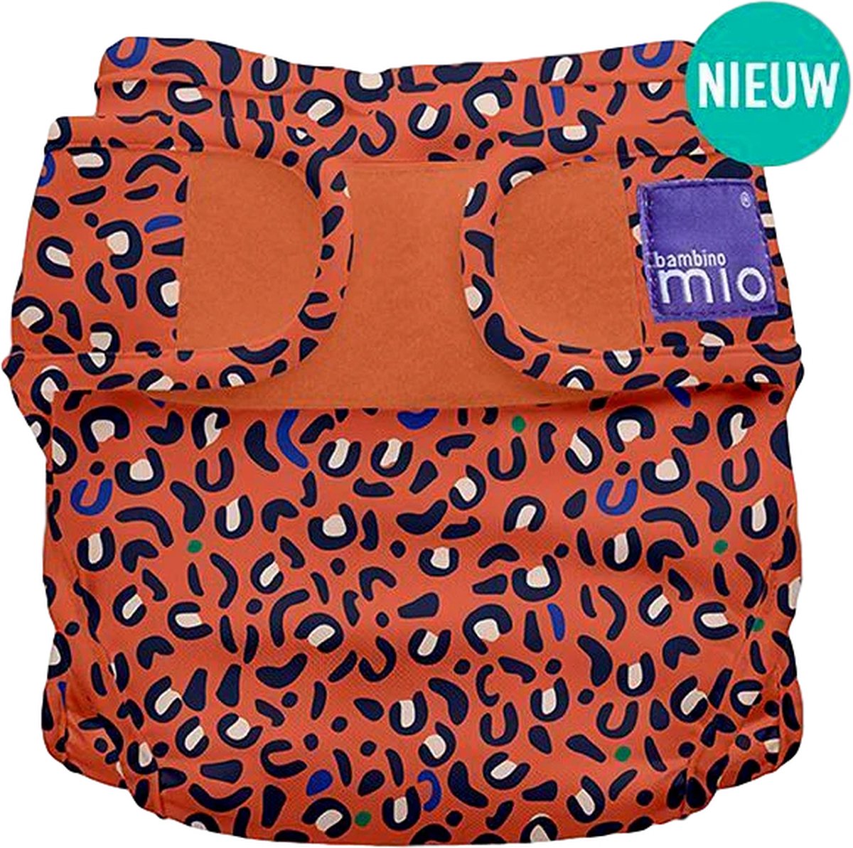 Goedkoopste Bambino Mioduo Miosoft – Safari vlekken Maat 2 - 9-15kg