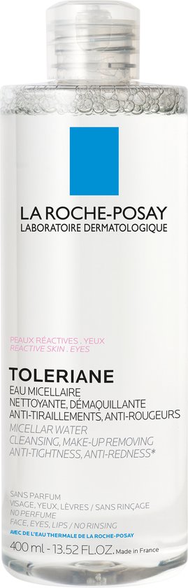 La Roche-Posay Fysiologisch micellair reinigingswater 400ml voor een zeer gevoelige huid