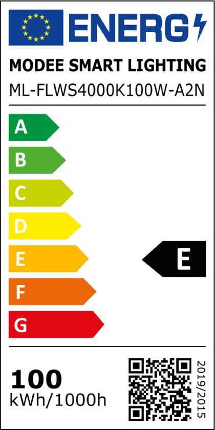 Modee Lampe de chantier LED 100 W – Lampe de travail extérieure étanche IP65 – 13 000 lumens