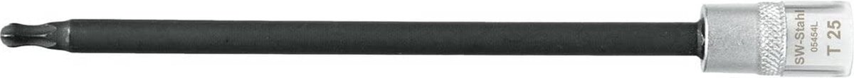 SW-Stahl 05454L schroevendraaierbit, 1/4", T-profiel, T25, met kogelkopschroevendraaierbit voor Torx I zeskantinzet