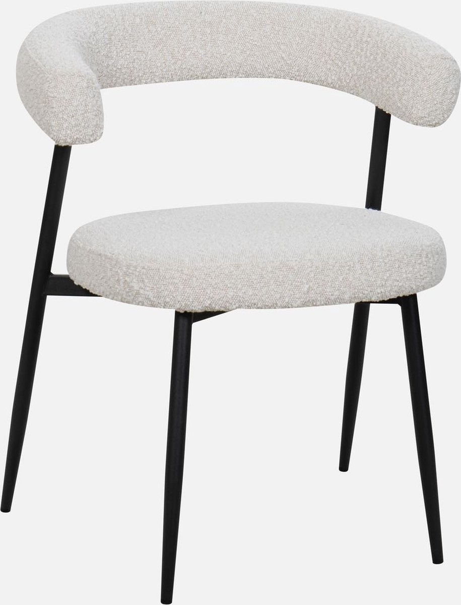 HTfurniture-eetkamerstoelen-cream color-black legs