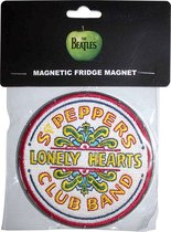 The Beatles - Aimant de réfrigérateur Sgt Pepper Drum Patch - Multicolore