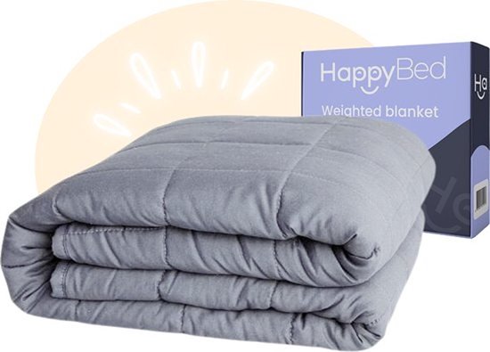HappyBed Grijs Verzwaringsdeken