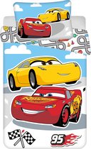 Disney Cars BABY Dekbedovertrek, Road - 135 x 100 + 40 x 60 cm - Katoen