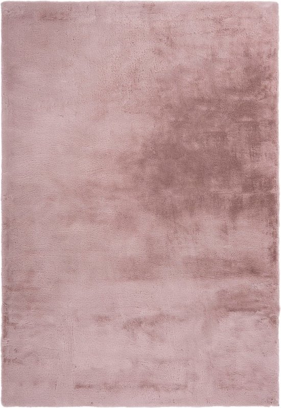 Emotion Tapis Fourrure Moelleux Tapis Salon Chambre - Rose - 200x290 CM