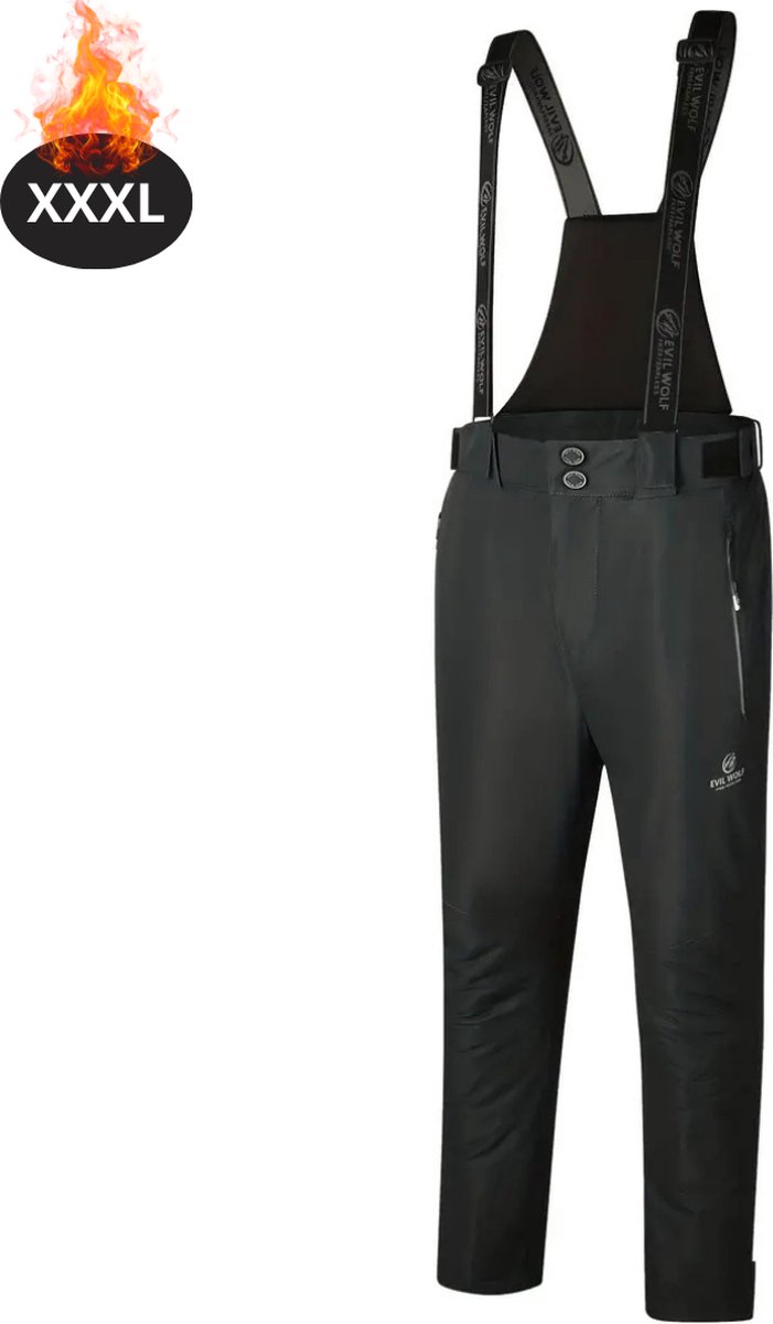 Bovista Skibroek Skipak Snowboard Broek Winterbroek Sneeuwbroek Heren Wintersport Grijs
