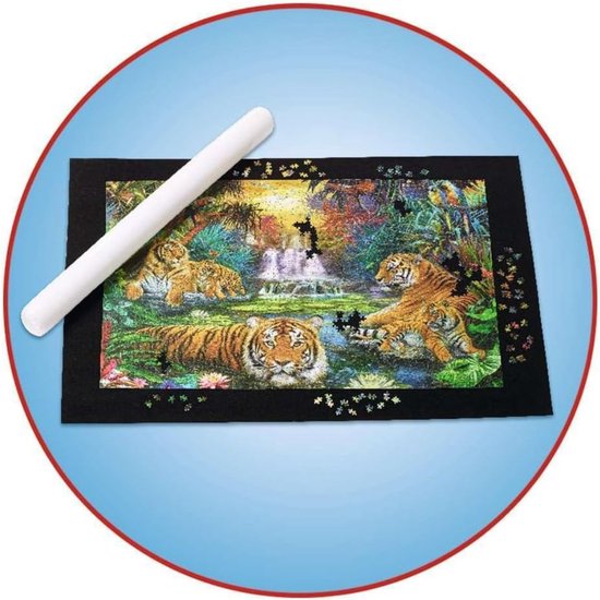 Rubber Jigsaw Puzzel Mat Roll Up 2000 1500 1000 Stuks Map Sorteren Trays Saver Volwassenen Draagbare Tapis Casse-Tête Morceaux Lijm Vellen Sorteerder Game Mat Board Tafel Frame Gift