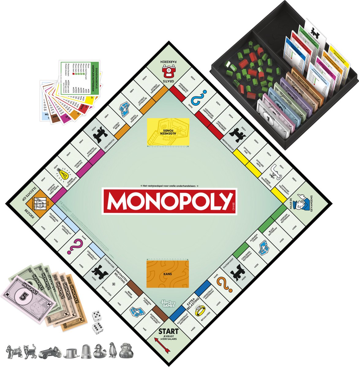 Monopoly Classic Bordspel Vernieuwde editie - NL Editie - Gezelschapsspel — afbeelding 5