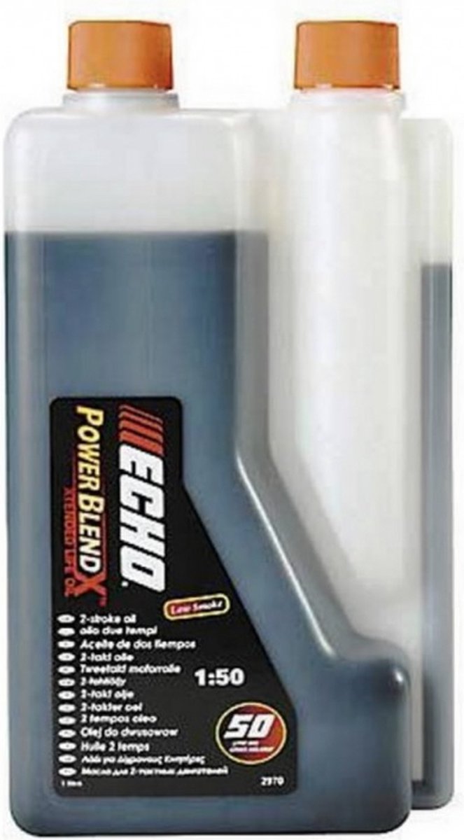ECHO POWER BLEND GOLD 2-TAKT OLIE - 1000 ML FLES