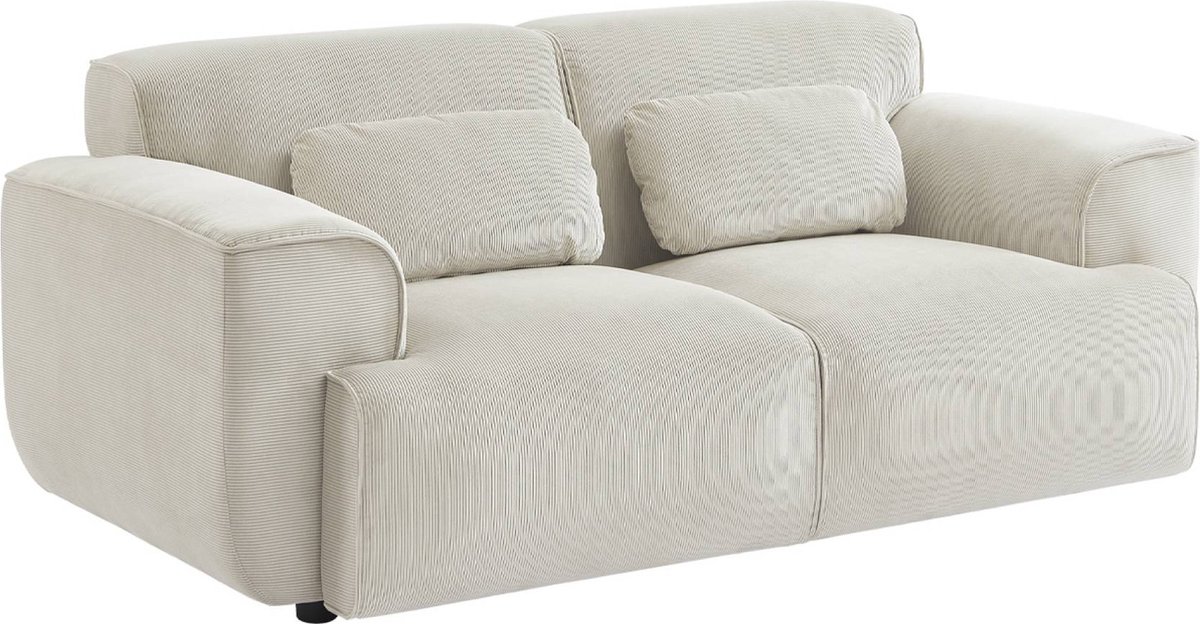 sweeek - 2-zits corduroy bank, wallas, b 178 x d 97,5 x h 73cm