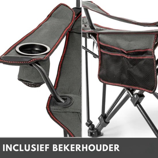 Happyment ligstoel - Strandstoel - Inklapbaar - Opvouwbare campingstoel van Happyment — afbeelding 4