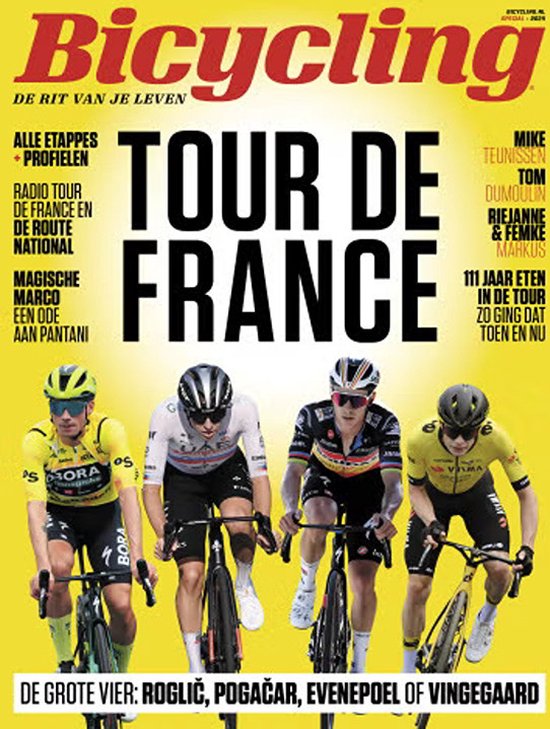 TIJDSCHRIFT BICYCLING TOUR DE FRANCE SPECIAL EDITIE 2024