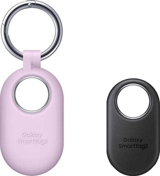 Samsung - Galaxy SmartTag 2 - Tracker & Silicone Case - Lavendel