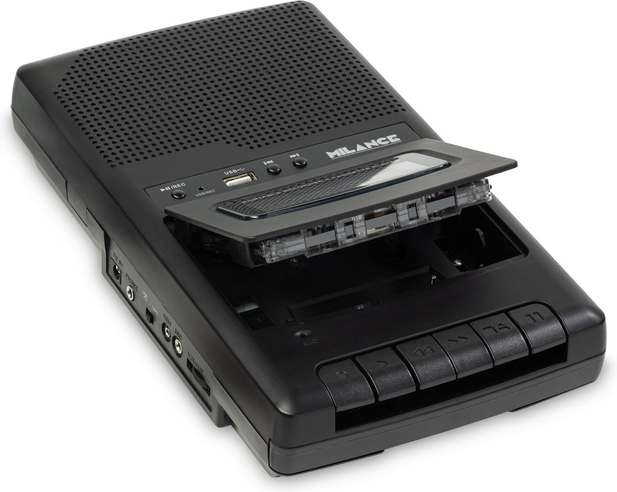 Cassettespeler Met Een Cassette Om Een Film Te Bekijken Stock Foto