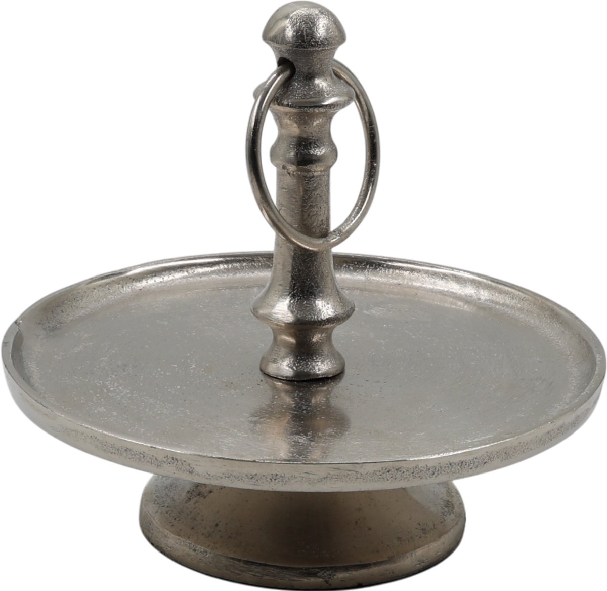 Etagere zilver 1 plateau