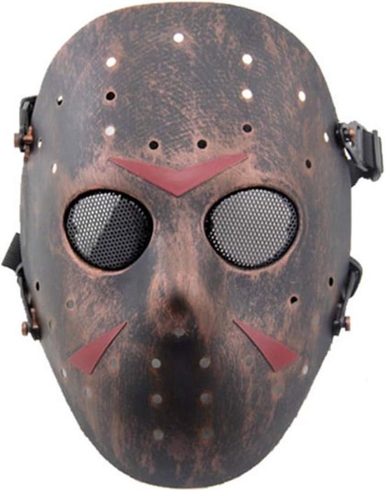 Tactische Airsoft Paintball Mask Oogbescherming Gear BB Gun CS Game Mechanische Schedel Masker met Dummy Filters Dubbele Turbo Fan Tactische Airsoft Paintball Mask Oogbescherming Gear BB Gun CS Game Mechanische Schedel Masker met Dummy Filters Dubbele Turbo Fan
