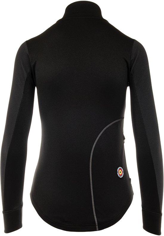 Bioracer Vesper Tempest Light - Fietsshirt Dames Lange Mouw - Zwart - Maat S