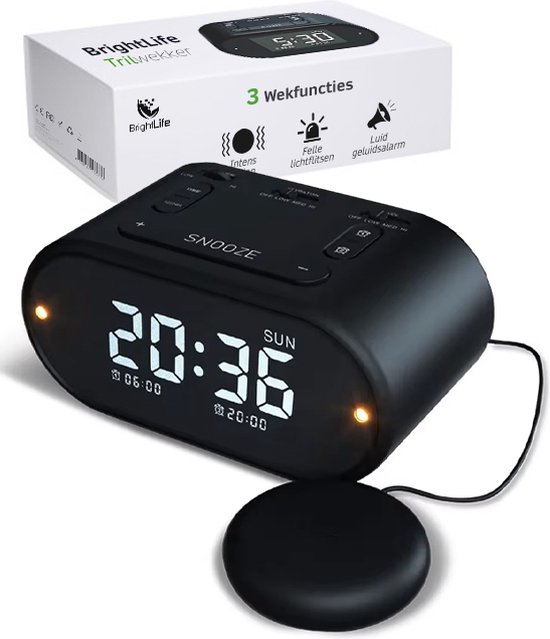 BrightLife Trilwekker met Lichtflitsen
