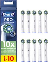 Oral-B Cross Action Pro - Opzetborstels - Met CleanMaximiser Technologie - 10 Stuks - Elektrische Tandenborstel Compatibel