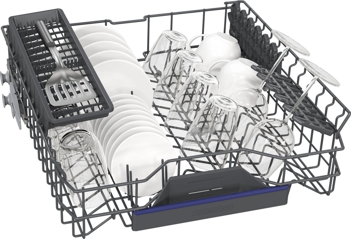 Siemens SN23EC22AE - iQ300 - Vrijstaande vaatwasser - 60 cm - Energielabel A - Home Connect - Geborsteld zwart staal, anti-fingerprint — afbeelding 3