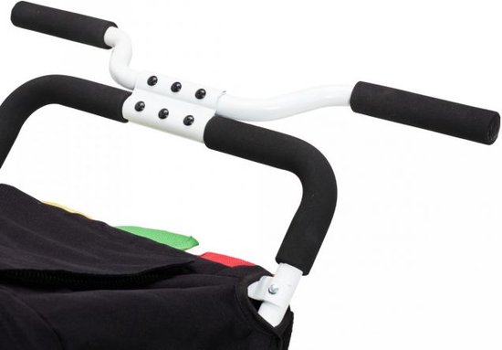 Familidoo Kinderwagen 3 Plaatsen Lidoo H3E + Ergondrive Full Black van Fa — afbeelding 4