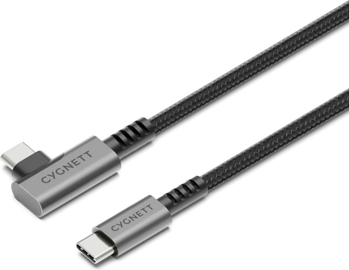 Cygnett USB-C naar USB-C Kabel 1 Meter - Zwart