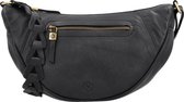 Hide & Stitches Daydreamer Crossbody Schoudertas - Heuptas - Festivals - Fanny Pack - Leren Dames Tas - Zwart