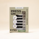 KYRO Beauty - Kit de démarrage Extensions de cils pré-collées DIY - Extensions de cils à faire soi-même - Extensions de cils en grappe - Zitten 5/7 jours - Appliquer en 3 minutes - Facile à enlever - 33 grappes - Réutilisable - Whispy Extreme Mix