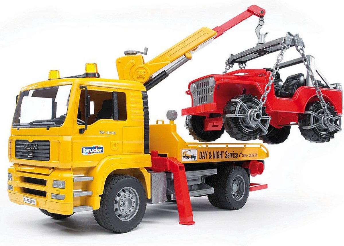 Bruder Man TGA Takelwagen — afbeelding 6