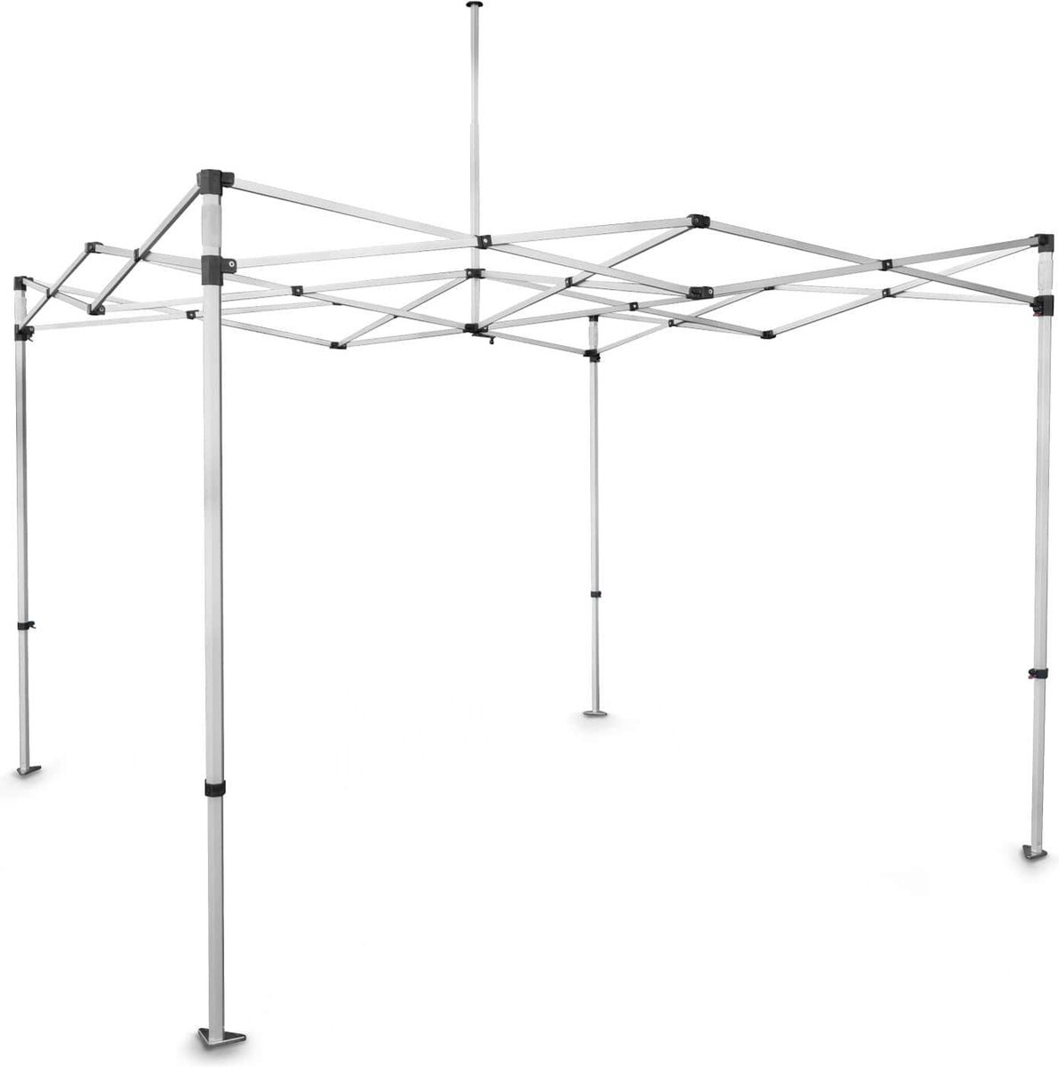 EASY-UP ALUMINIUM TENT FRAME - 3x6 - EXTRA STERK ZESHOEKIG PROFIEL - EVEREST - IN EEN TROLLEY TAS