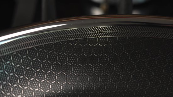 Matero Wokpan - PFAS vrije wokpan - Non-stick & krasbestendige - Koekenpan Inductie, Keramisch, Elektrisch, Oven - Ø 28 cm - Alle warmtebronnen