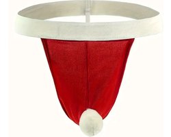 kerst string heren lingerie erotisch homo sexy hetero mannen christmas onderbroek