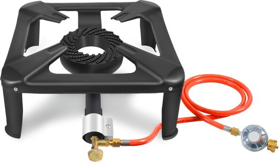 briebe Paella-pan van gas met 1 ring, 30 cm, brander