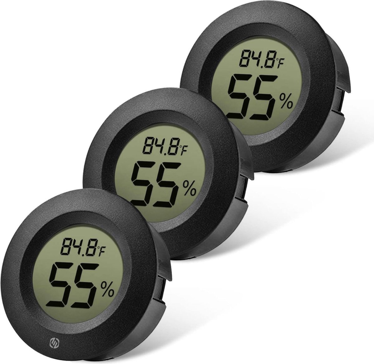 Equivera Huisthermometer - Kamerthermometer - Binnenshuis - Digitale Thermometer - Hygrometer