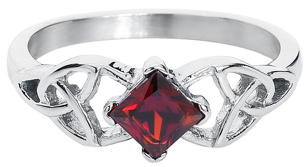 etNox Celtic Knot Dames Ring - zilverkleurig - 53