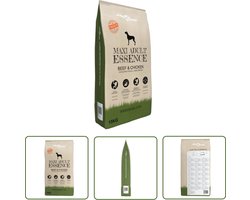 vidaXL Hondenvoeding Groot Ras - Premium Hondenvoer - Premium hondenvoer droog Maxi Adult Essence Beef & Chicken 15kg - Droge Hondenbrokken - Hondenvoer Beef Chicken - Gezonde Voeding Hond