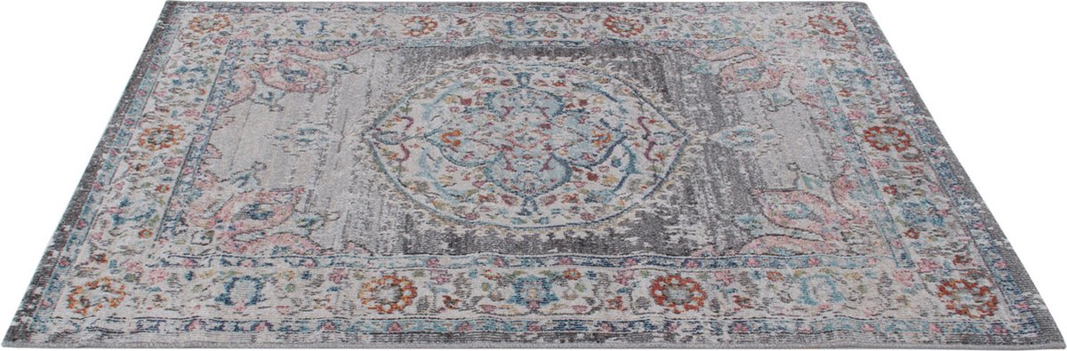 Dutch Lifestyle Maggio A Silver - Polypropyleen - Vloerkleed - Grijs