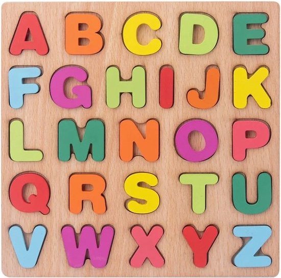 Puzzel - Houten puzzel - Alfabet Speelgoed